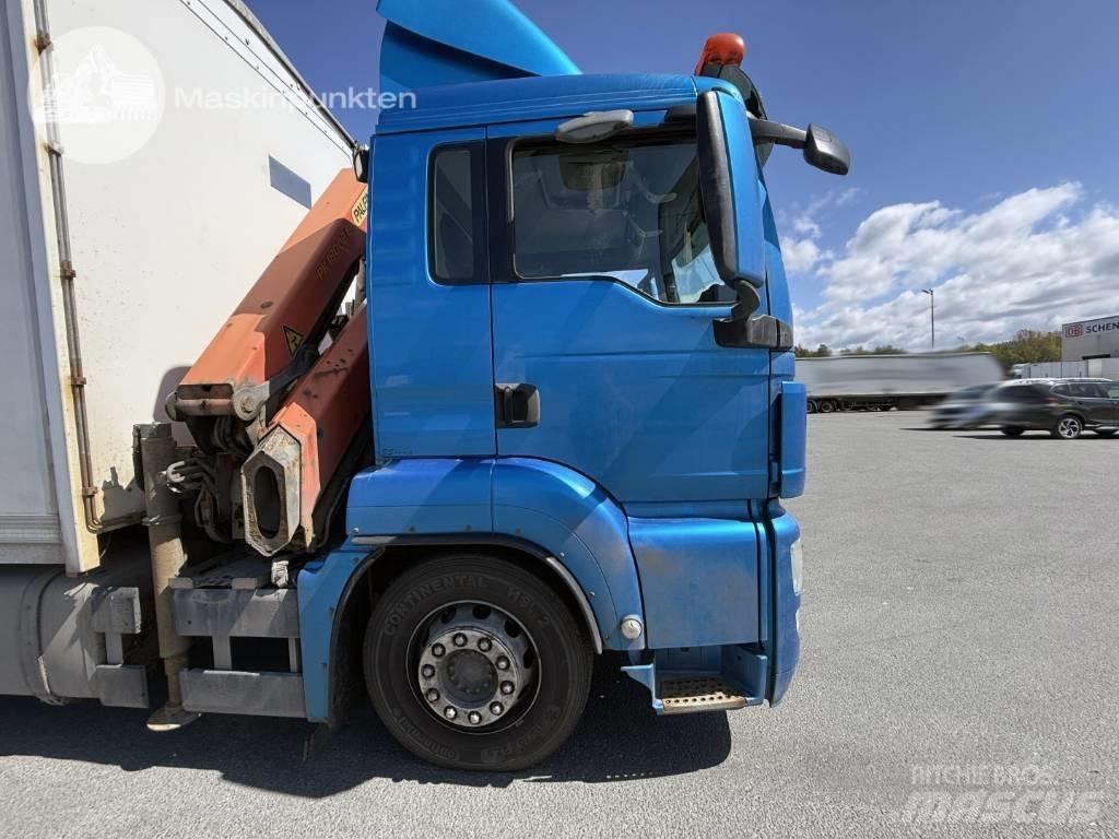 MAN TGS 26.440 BL Araç üzeri vinçler