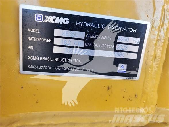 XCMG XE35U Mini ekskavatörler, 7 tona dek