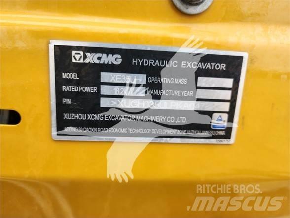 XCMG XE35U Mini ekskavatörler, 7 tona dek