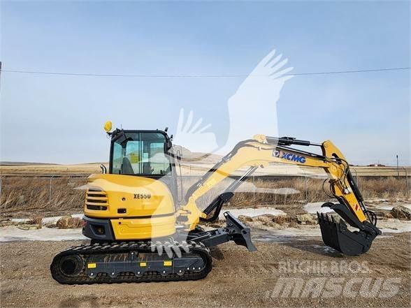 XCMG XE55U Mini ekskavatörler, 7 tona dek