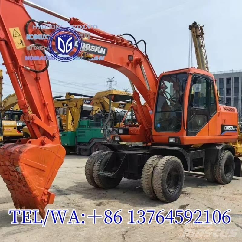 Doosan 150 W-7 Lastik tekerli ekskavatörler