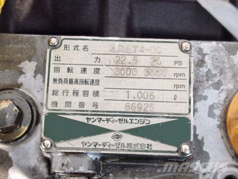 Yanmar 3TNE74-DG Motorlar