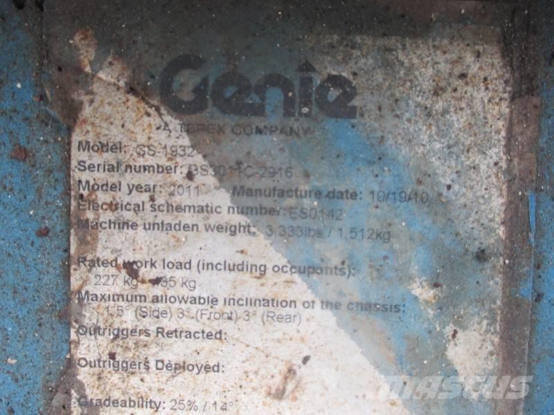 Genie GS 1932 Makasli platformlar