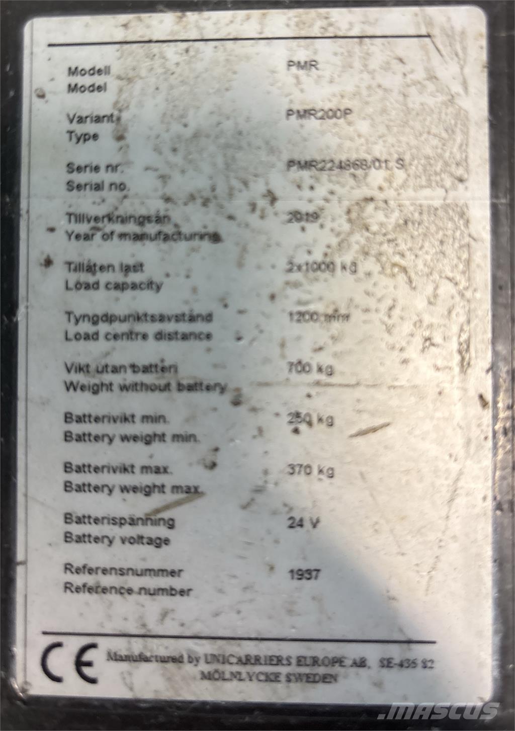 Atlet PMR200P Platform truck