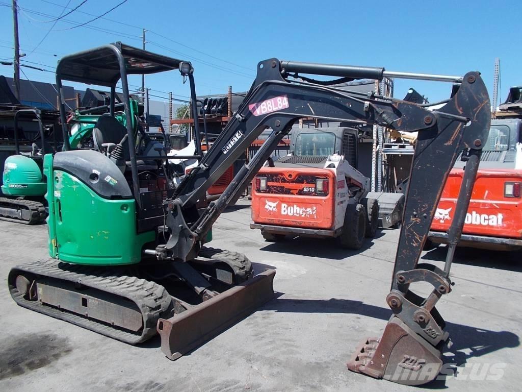 John Deere 26G Mini ekskavatörler, 7 tona dek