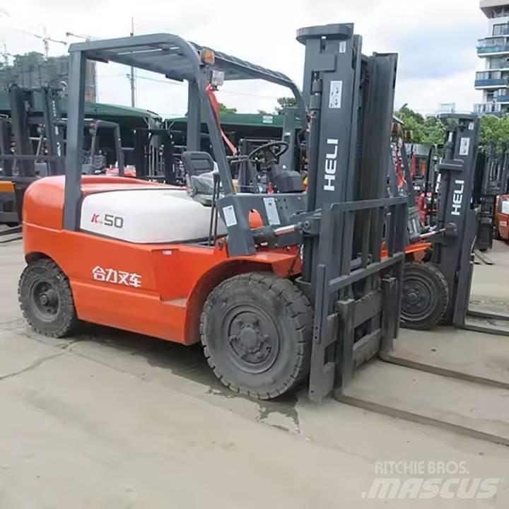 Heli K50 Reach truck - depo içi istif araçları
