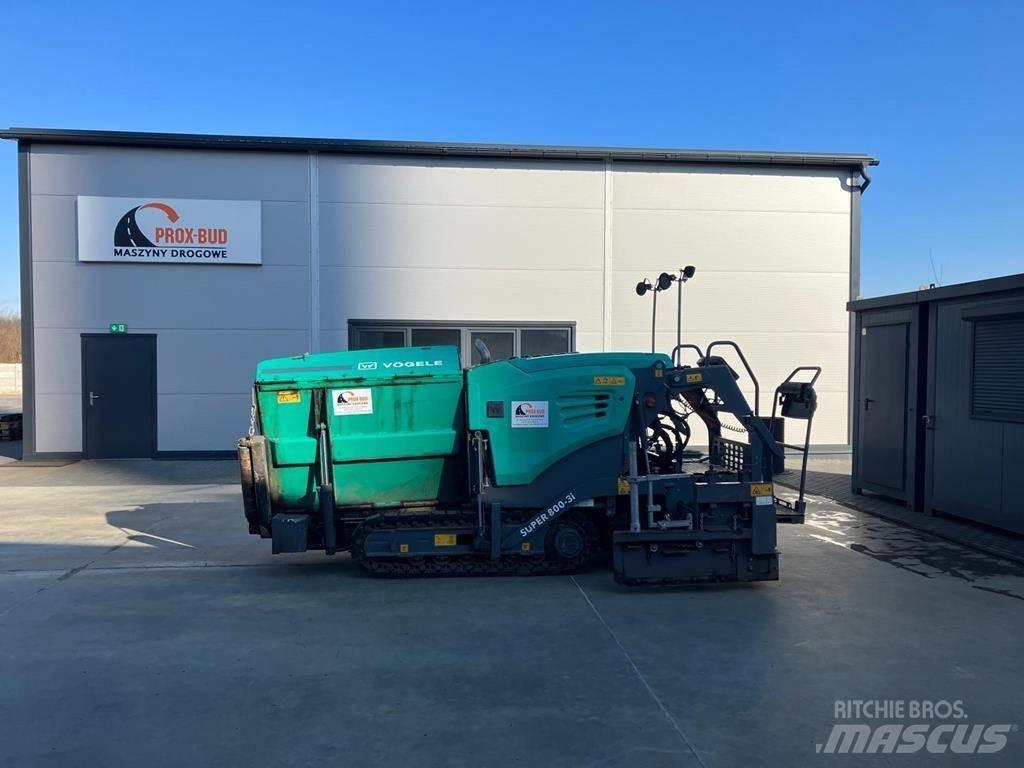 Vögele Super 800 -3i Asfalt sericiler