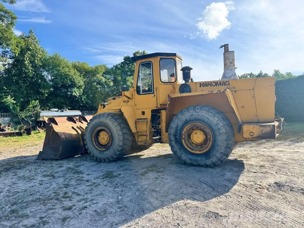 Hanomag 66d Tekerlekli yükleyiciler