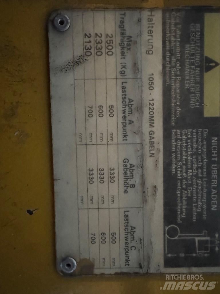 Yale GLP 25 LPG'li forkliftler