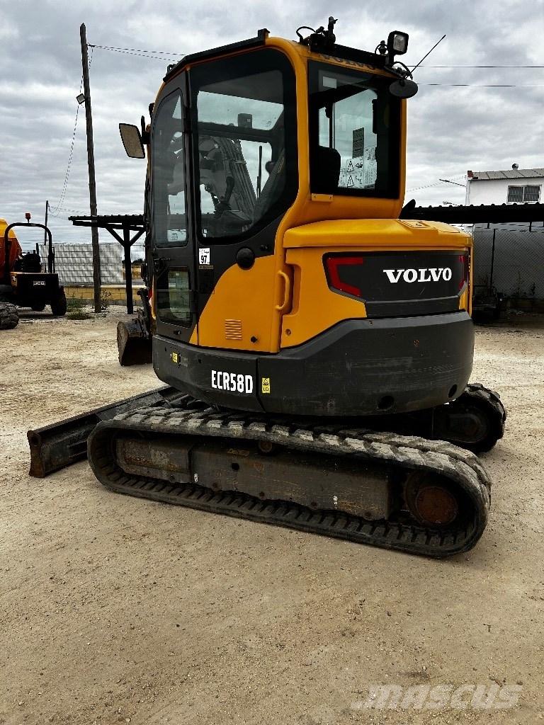 Volvo ECR 58 D Mini ekskavatörler, 7 tona dek