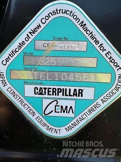 CAT 325 Paletli ekskavatörler