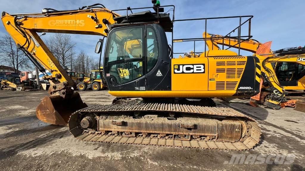 JCB JS 220 LC Paletli ekskavatörler