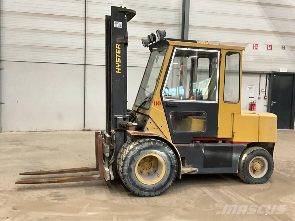 Hyster H 80 E Dizel forkliftler