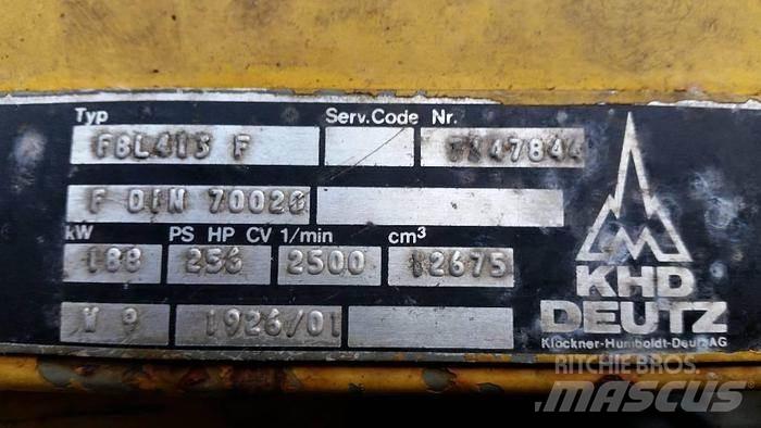  Engines F8L413 F Diger aksam