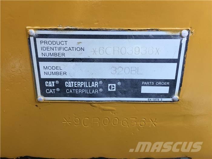 CAT 320 B LN Paletli ekskavatörler