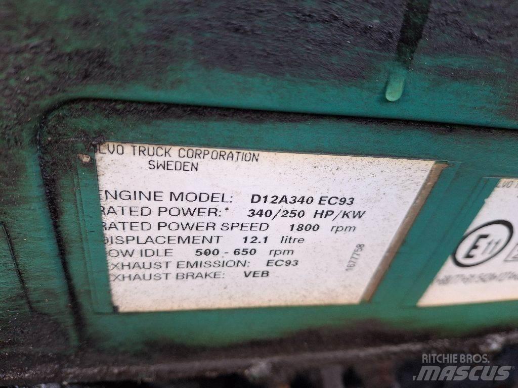 Volvo D12A340 Motorlar