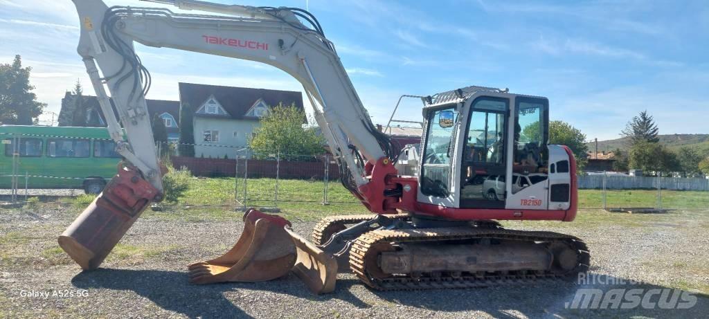Takeuchi TB 2150 Paletli ekskavatörler