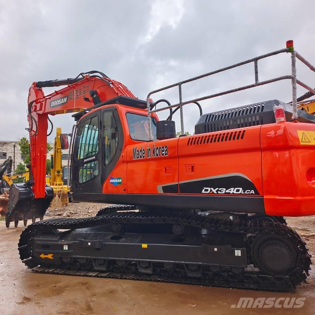 Doosan DX 340 LC Paletli ekskavatörler