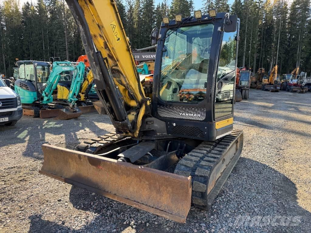 Yanmar Vio 80 Paletli ekskavatörler