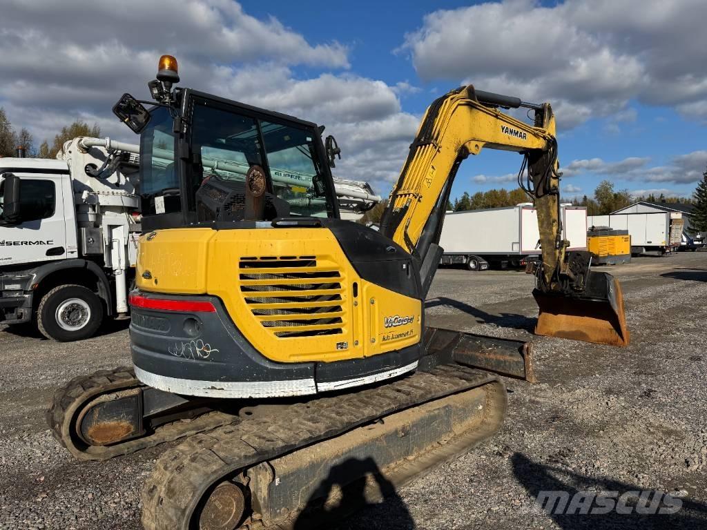 Yanmar Vio 80 Paletli ekskavatörler