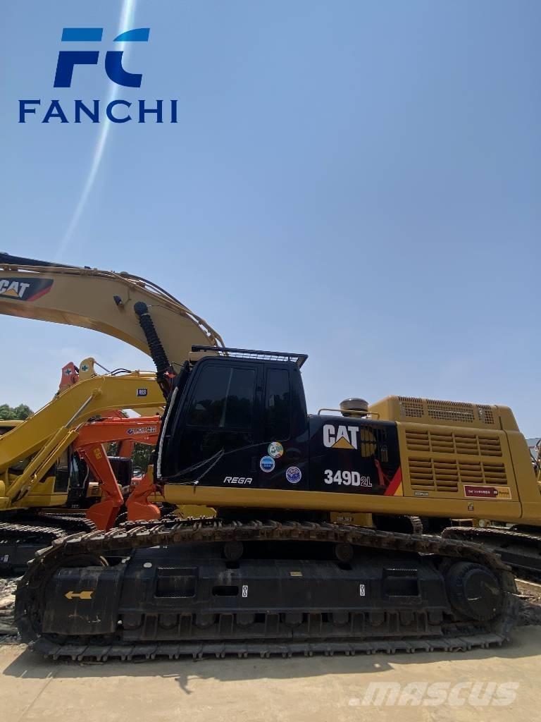 CAT 349 D 2L Paletli ekskavatörler
