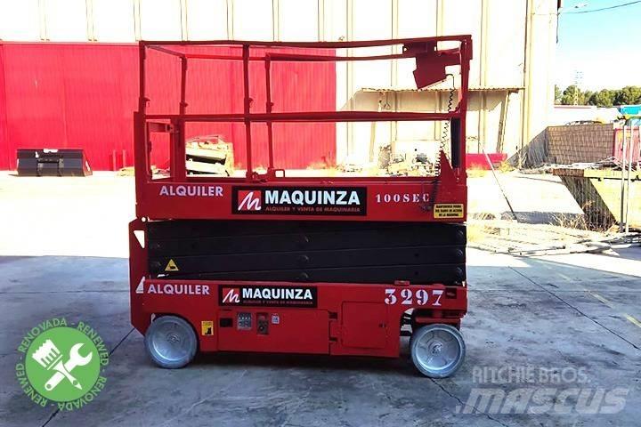Manitou 100 SEC Makasli platformlar