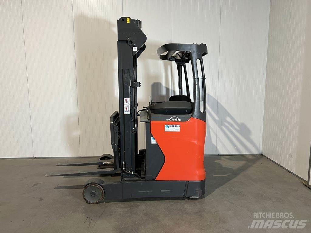 Linde R14 Reach truck - depo içi istif araçları