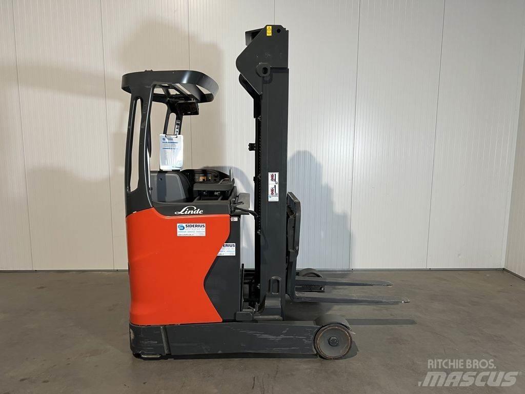 Linde R14 Reach truck - depo içi istif araçları