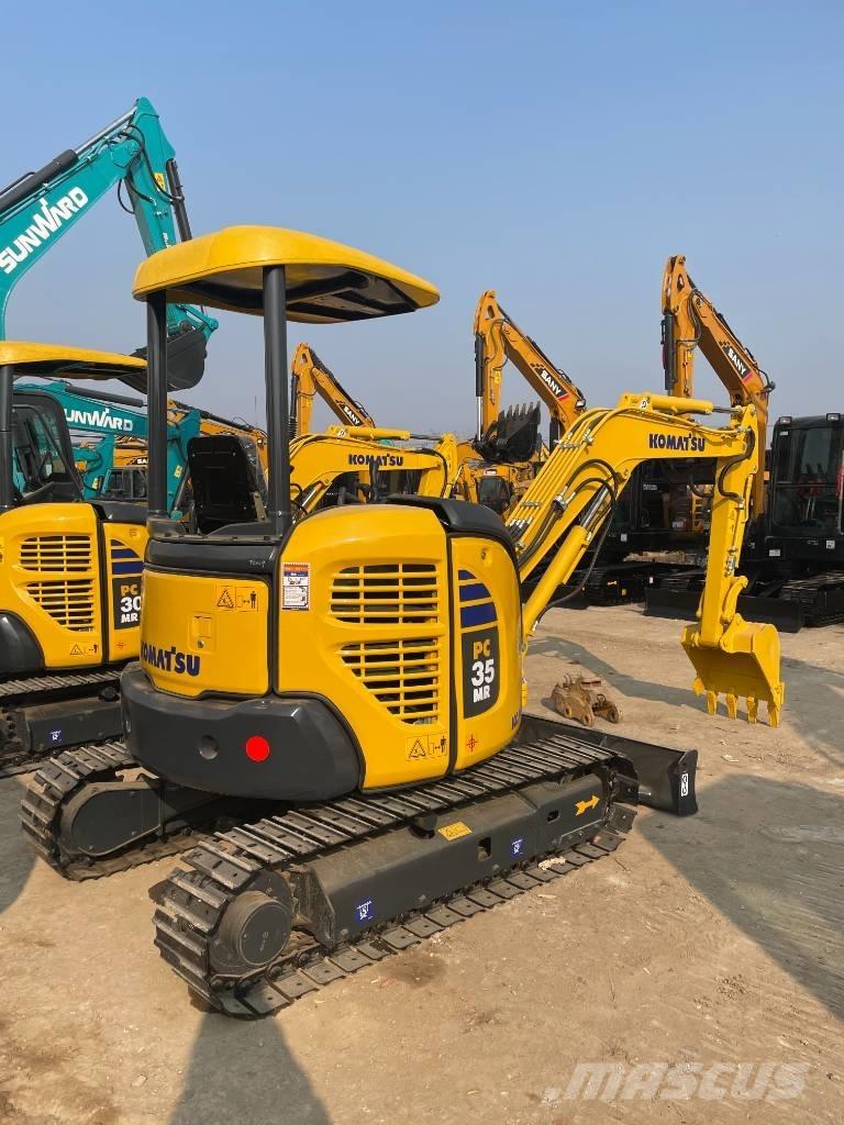 Komatsu PC35 Mini ekskavatörler, 7 tona dek