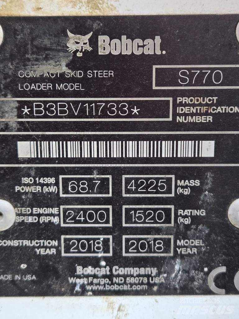 Bobcat S 770 Skid steer loderler