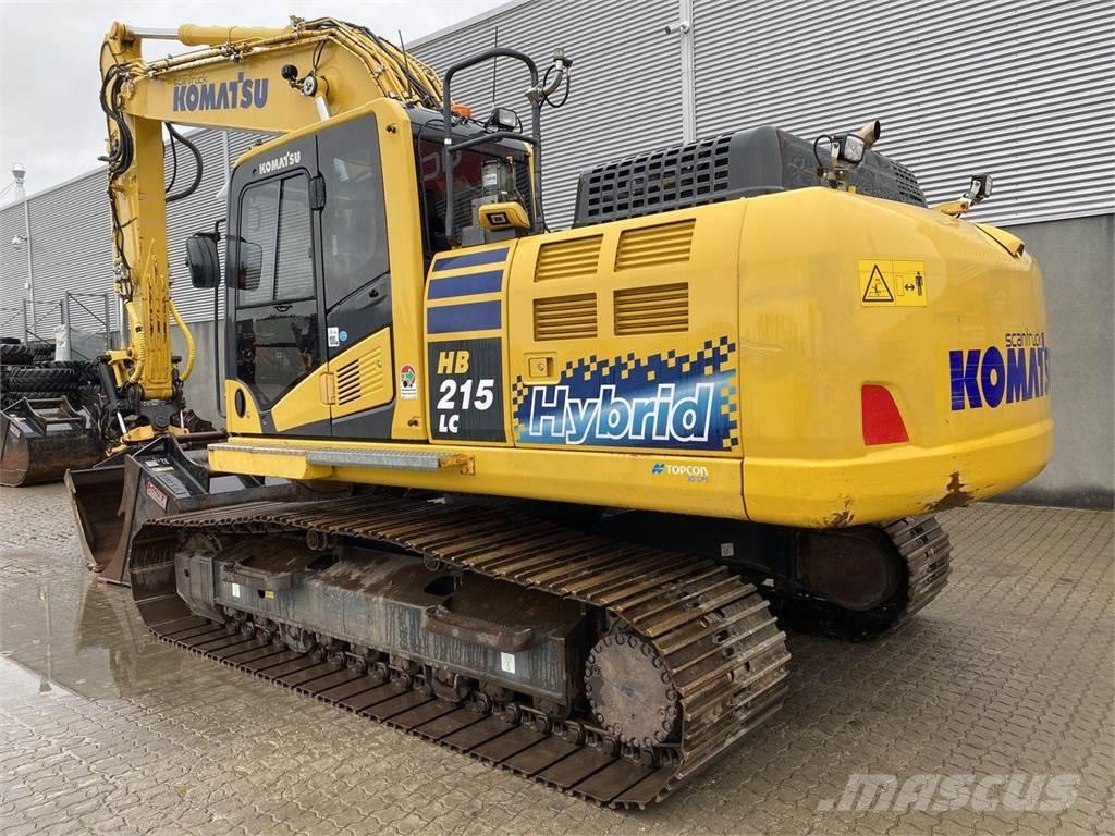 Komatsu HB215LC-3 Paletli ekskavatörler