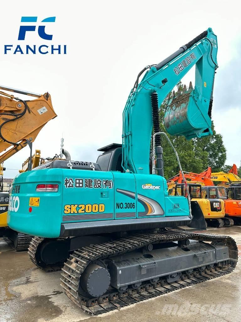 Kobelco SK 200 Paletli ekskavatörler