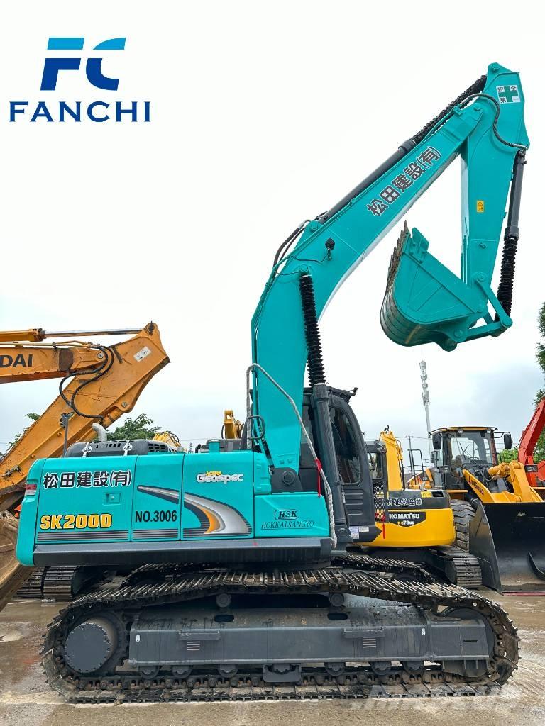 Kobelco SK 200 Paletli ekskavatörler