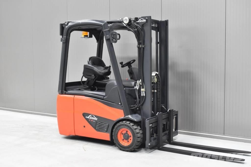 Linde E 16 C-02 Elektrikli forkliftler