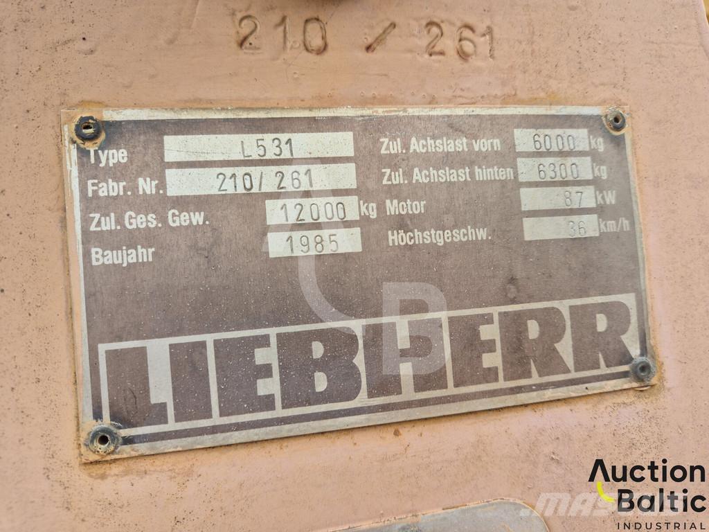 Liebherr L 531 Tekerlekli yükleyiciler
