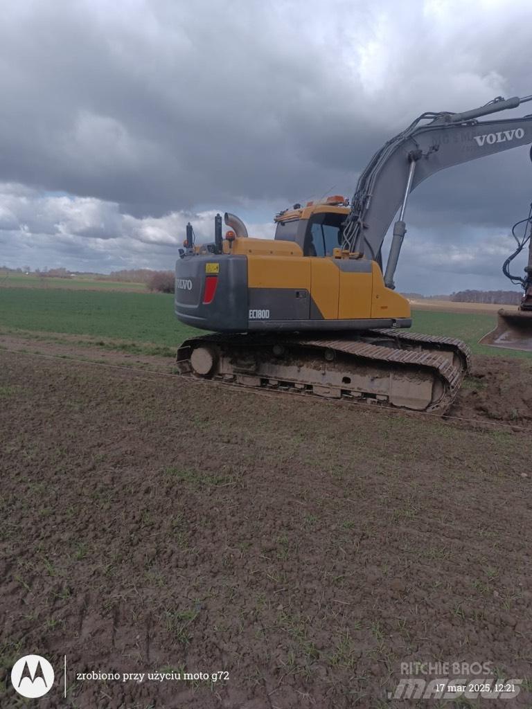 Volvo EC 180 D Paletli ekskavatörler