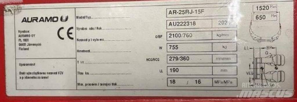 Auramo AR-25RJ-15F Rulo atasmanlari