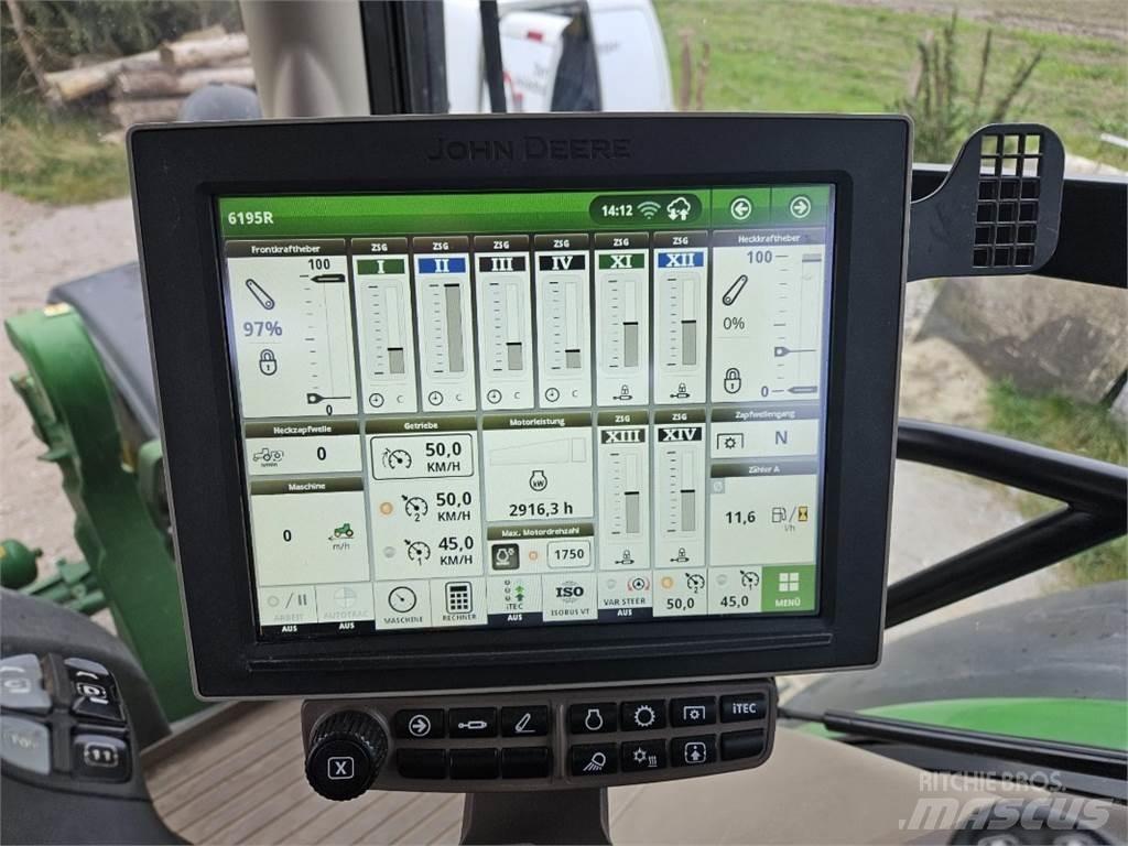 John Deere 6195R Diger tarim makinalari