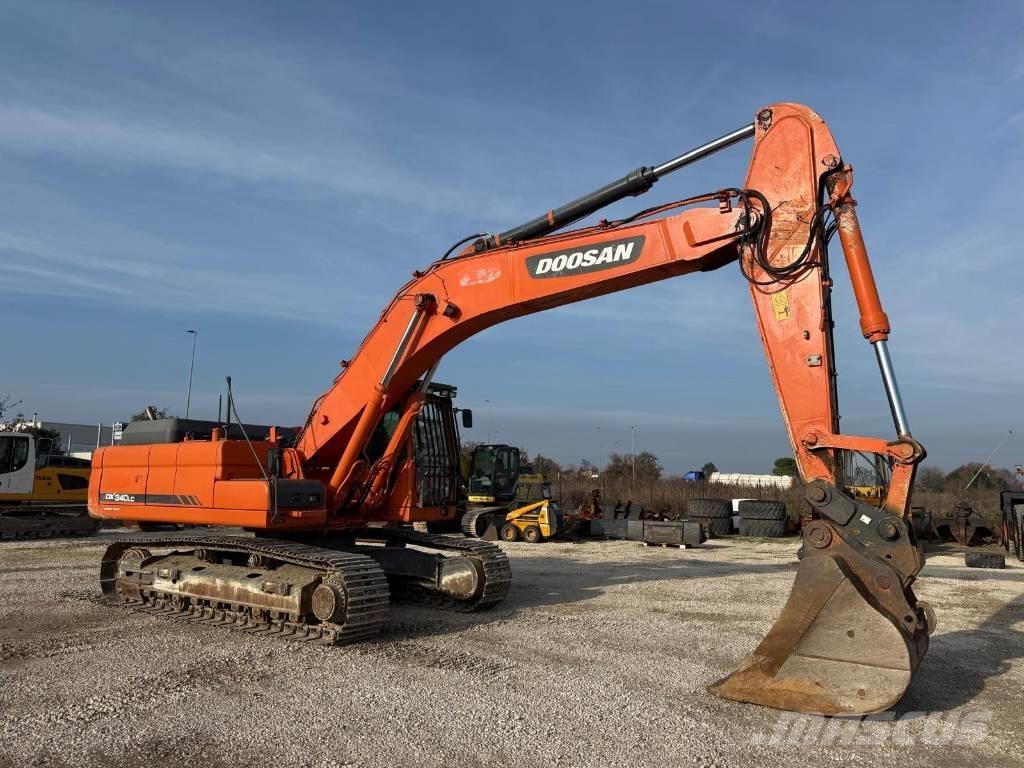 Doosan DX 340 LC Paletli ekskavatörler