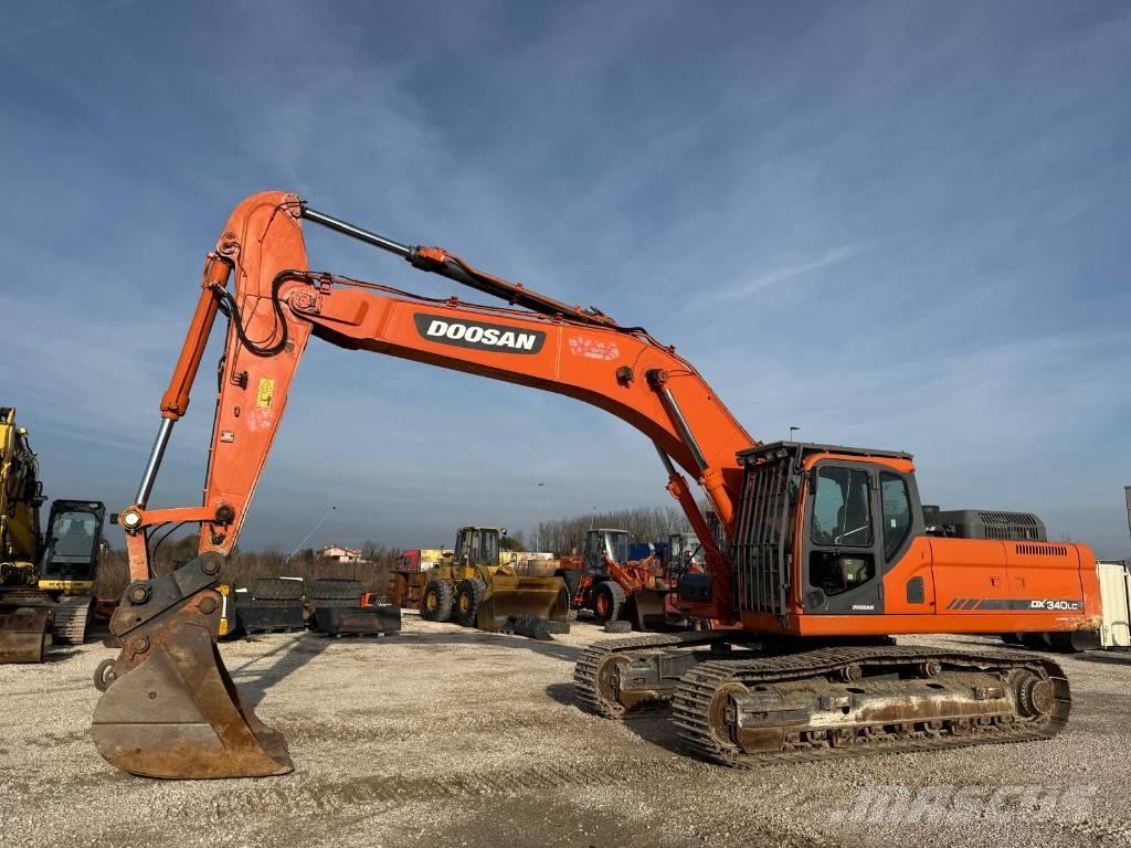 Doosan DX 340 LC Paletli ekskavatörler