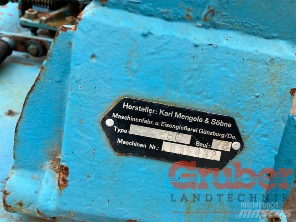 Mengele MB 280 Kendi yürür silaj makinalari