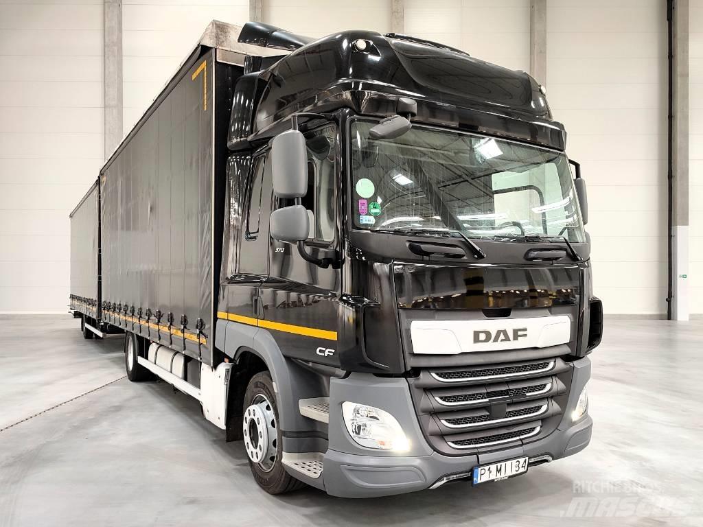 DAF CF 370 FA Kayar tenteli kamyonlar