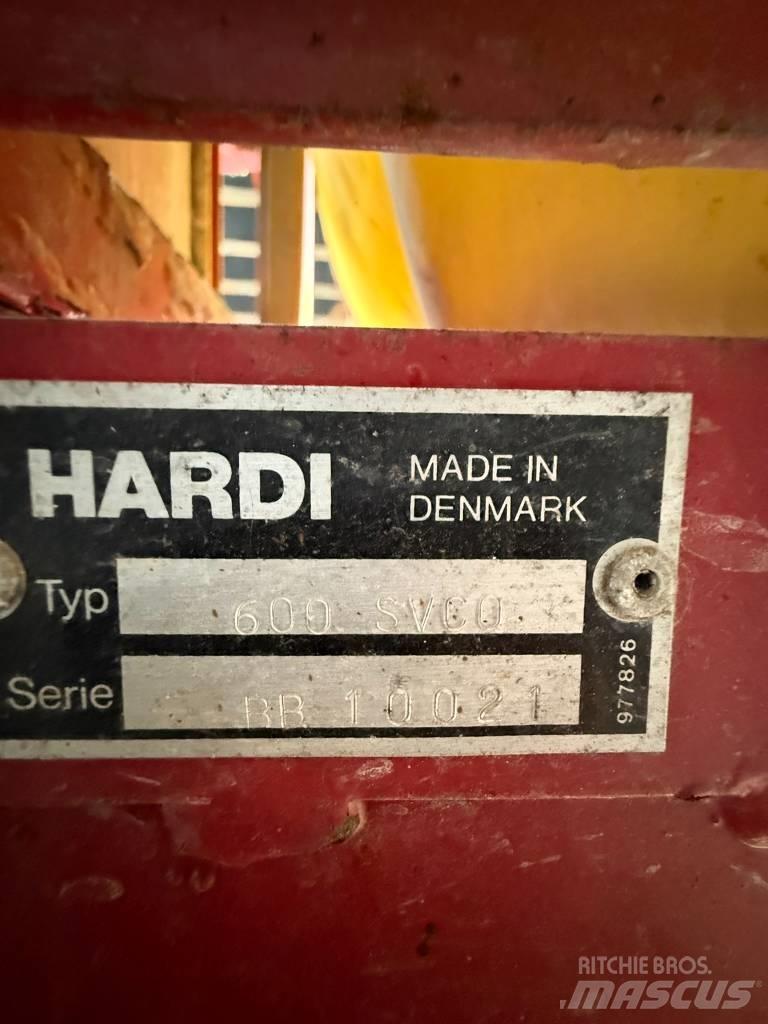 Hardi 600 SVCO Monte edilebilir pülverizatörler