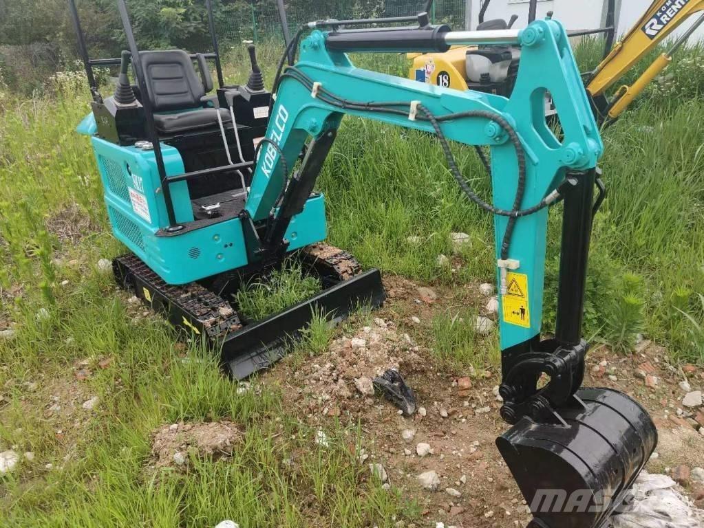 Kobelco SK 17 Mini ekskavatörler, 7 tona dek