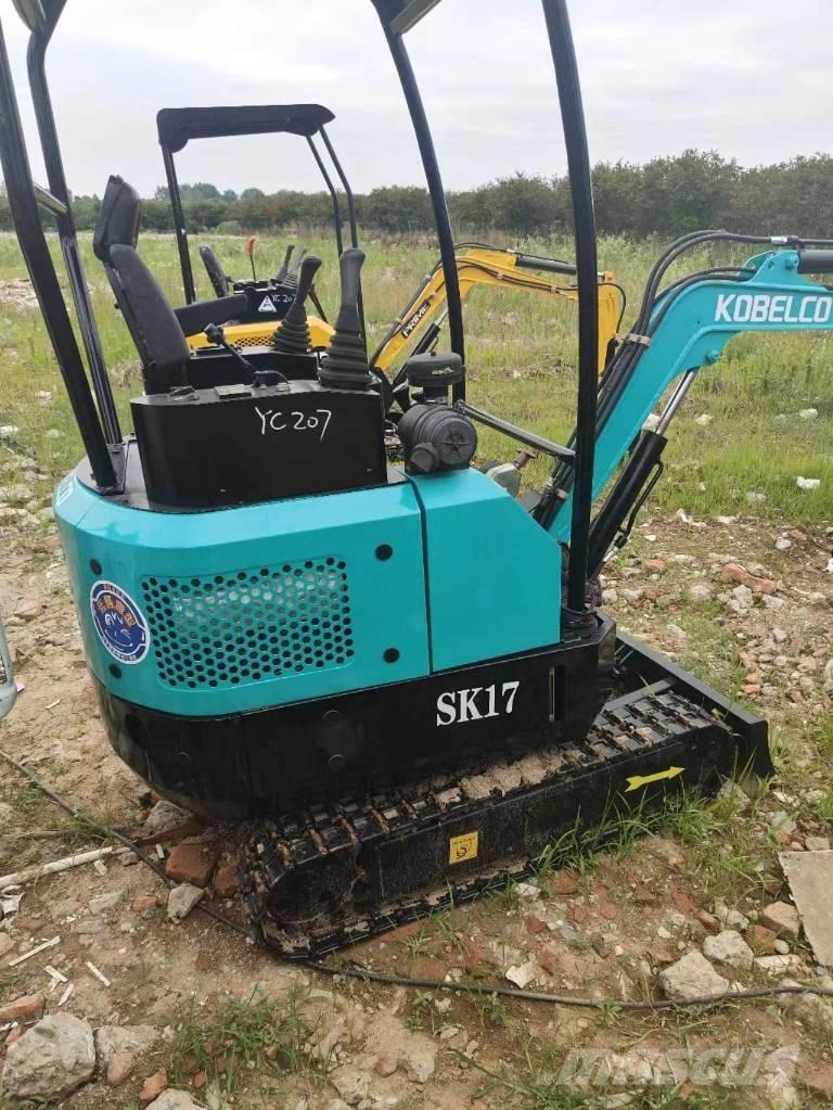 Kobelco SK 17 Mini ekskavatörler, 7 tona dek