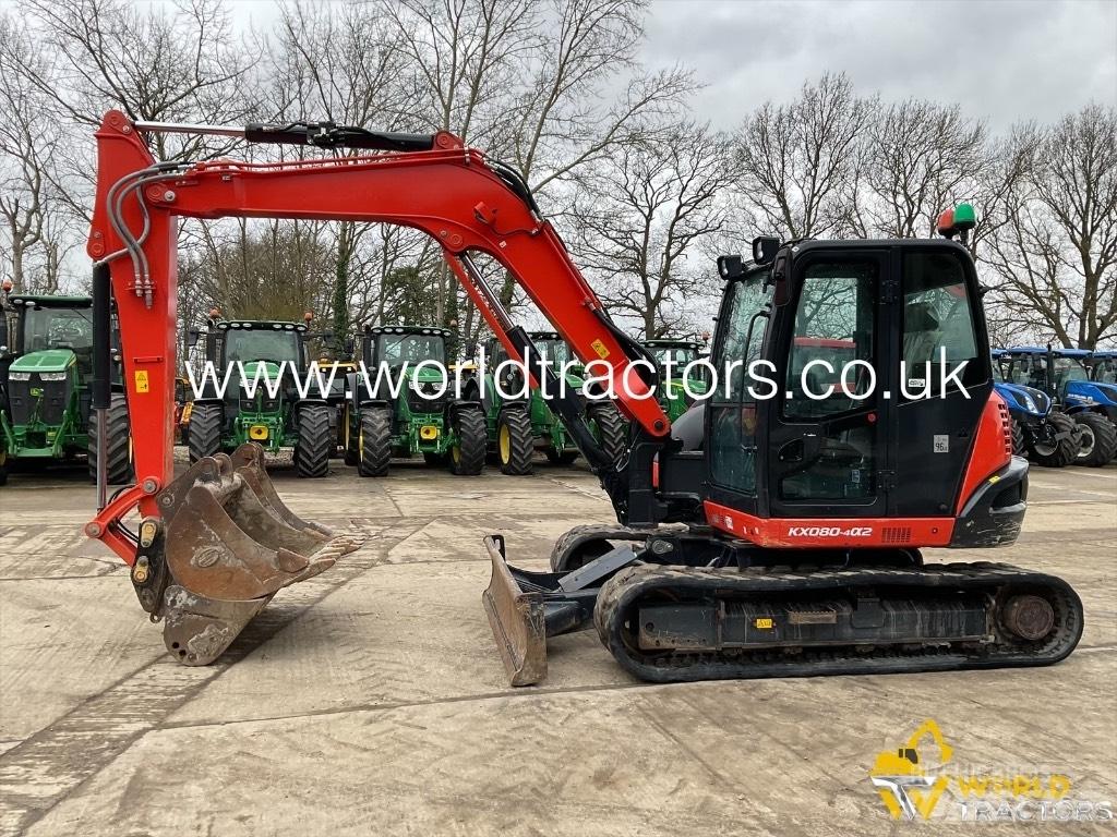 Kubota KX 080-4 Midi ekskavatörler 7 - 12 t