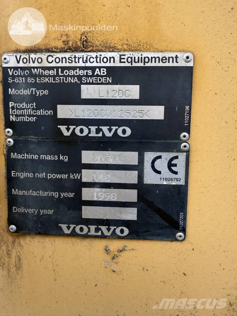 Volvo L 120 C Tekerlekli yükleyiciler