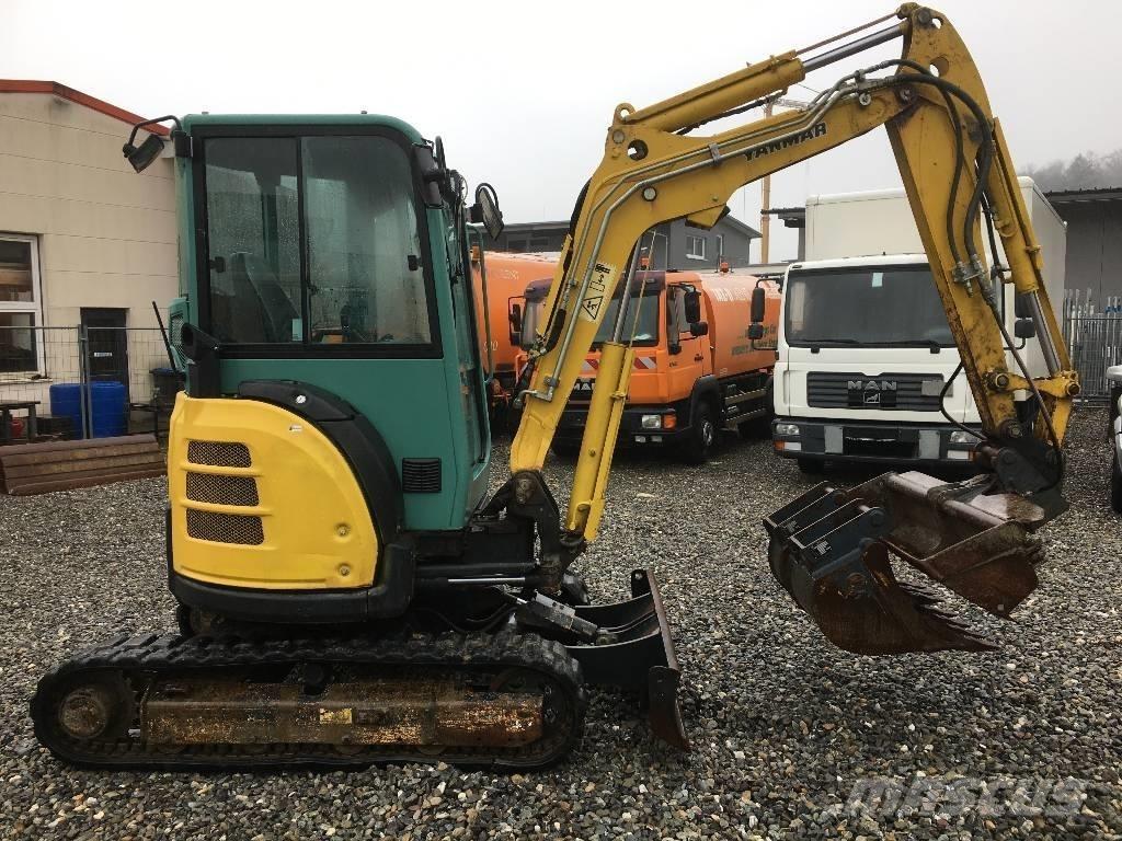 Yanmar Vio 33 U Mini ekskavatörler, 7 tona dek