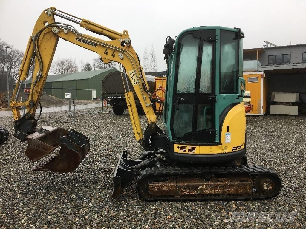 Yanmar Vio 33 U Mini ekskavatörler, 7 tona dek
