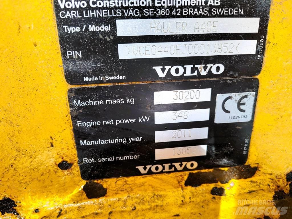 Volvo A 40 E Belden kirma kaya kamyonu